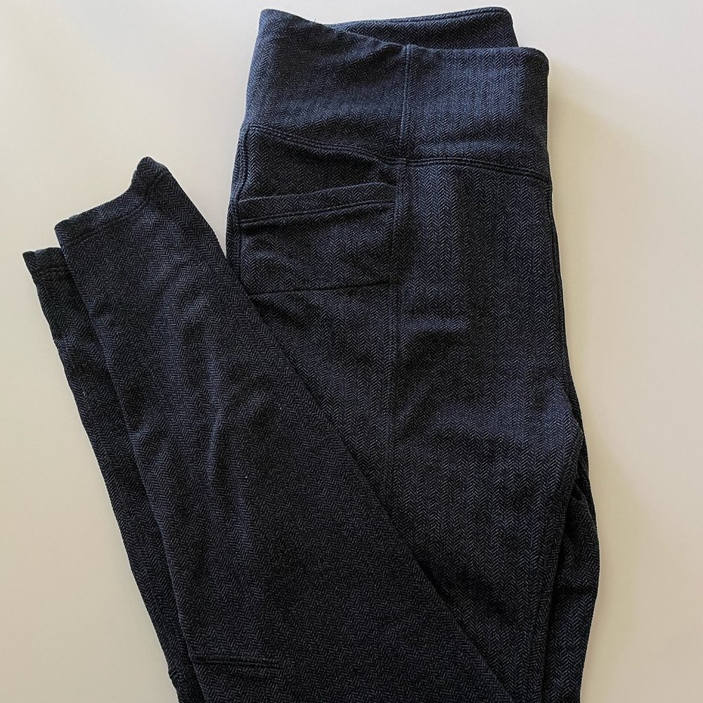 Athleta Herringbone Metro High Rise Leggings